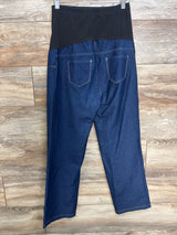 Time & Tru Maternity Full Panel Jeggings Blue sz Small
