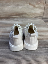 Aofany Pearl Princess Dress Shoes Beige sz 5/6c