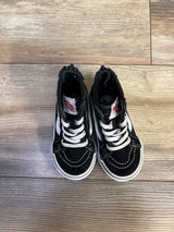 Vans Sk8-Hi Zip Sneakers Black sz 6c