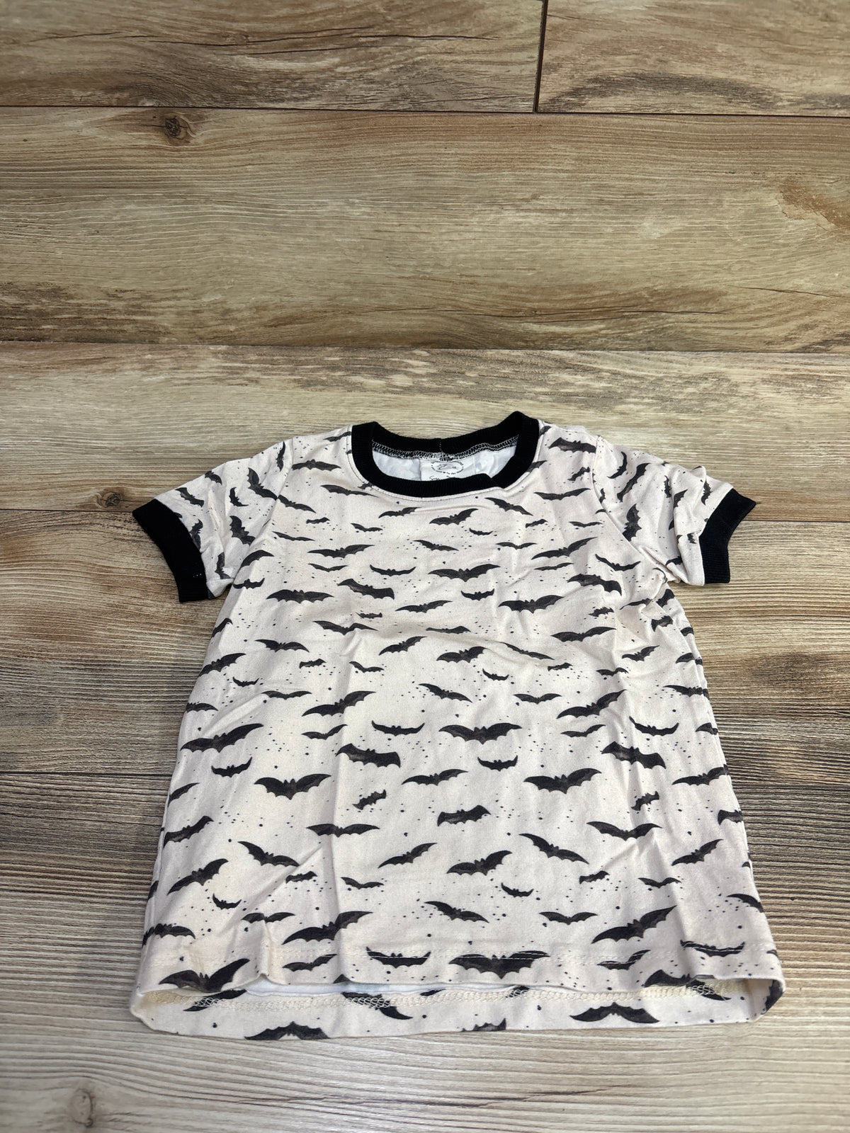 Kait Perez Bat Shirt Ivory sz 3T