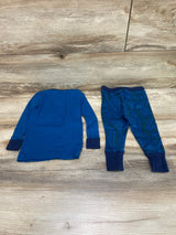 Wondershop 2pc Black Joy Every Season Pajama Set Blue sz 18m