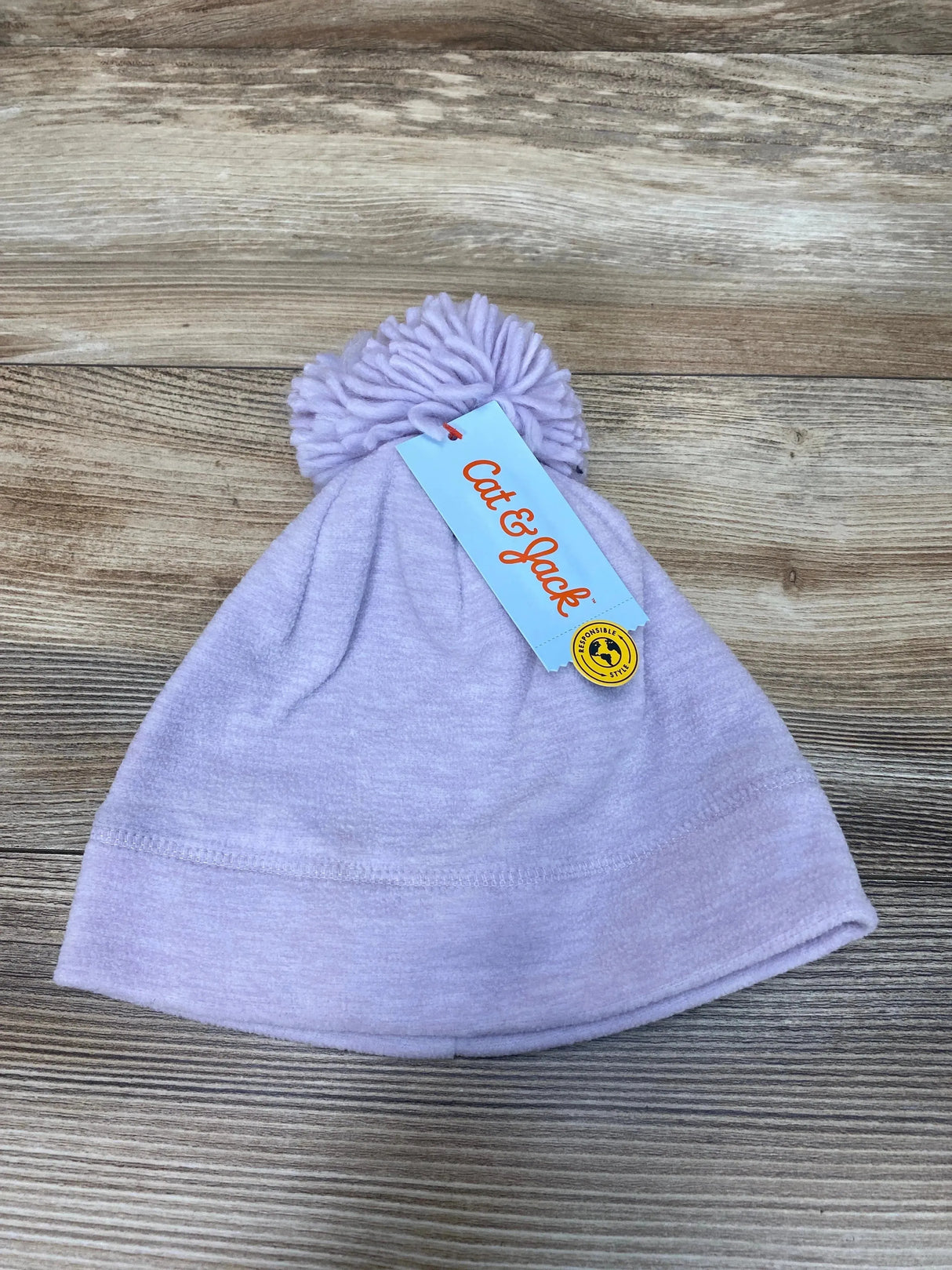 NEW Cat & Jack Pom Beanie Hat sz 2T-5T