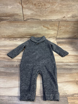 Old Navy Shawl Collar Knit Coverall Grey sz 6-12m