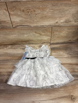 NEW Cat & Jack 2pc Ghost Tulle Dress & Bloomers Set White sz 12m