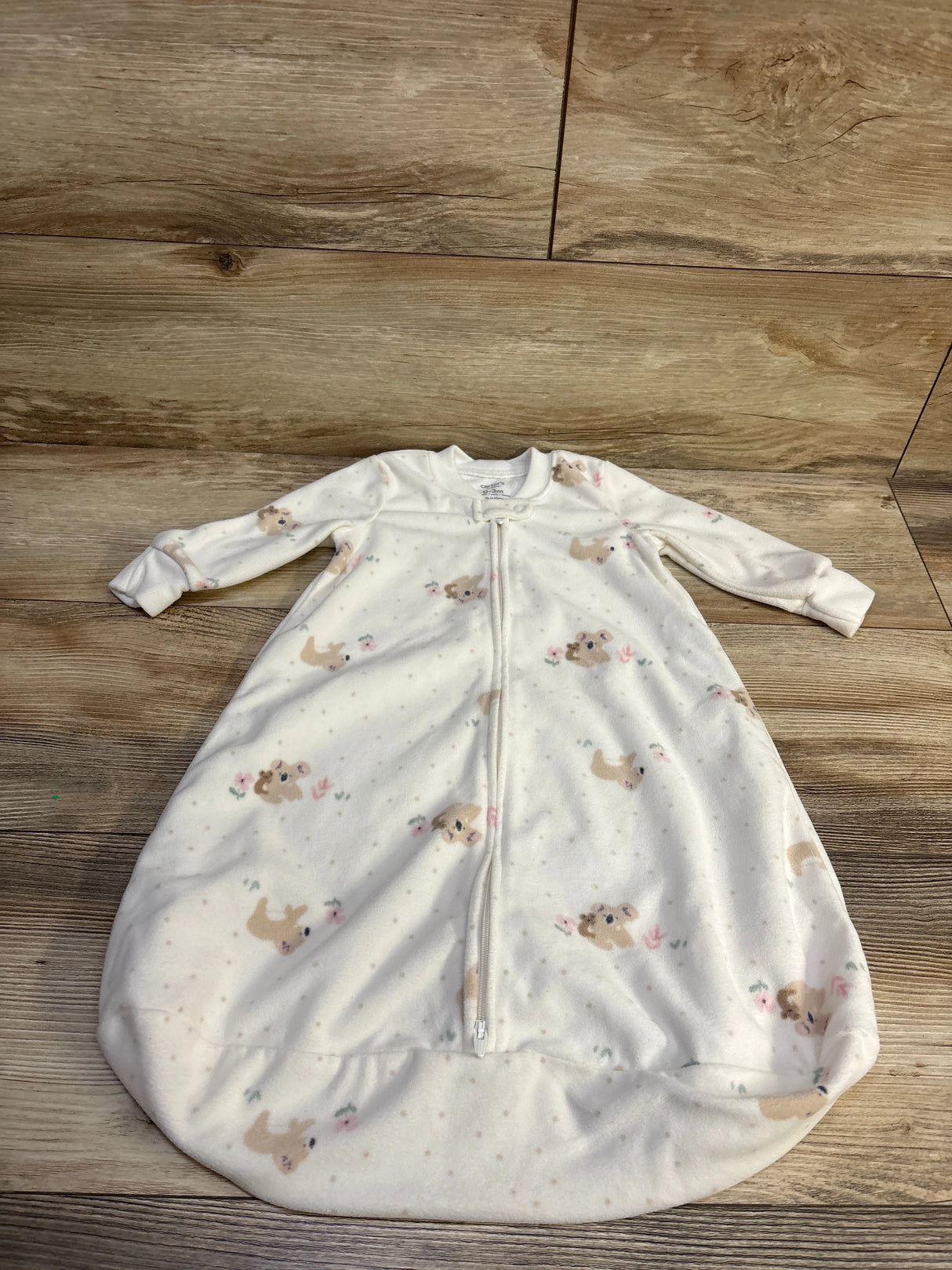 Carter's Blanket Sleep Sack Ivory sz 0-3m
