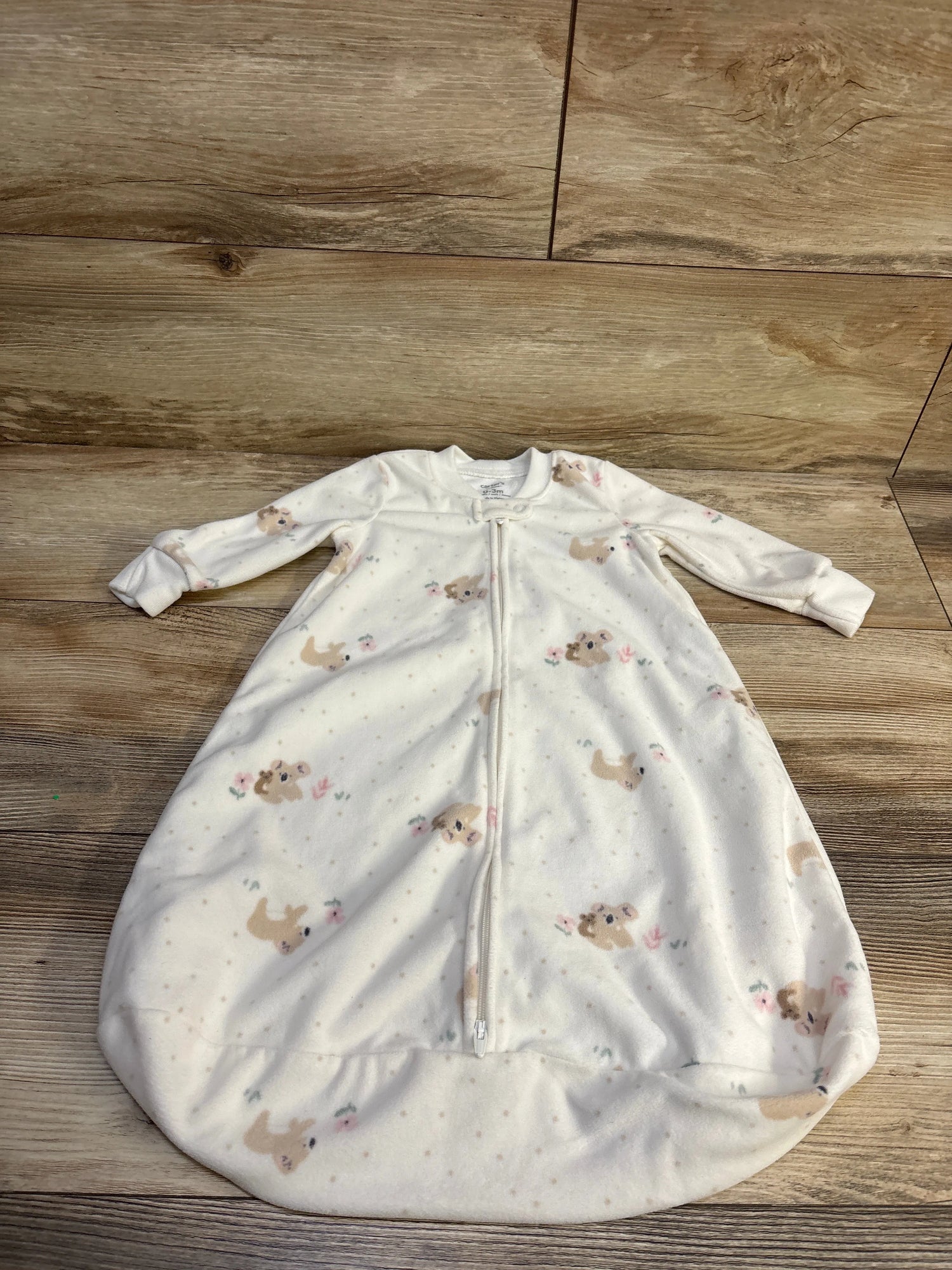 Carter's Blanket Sleep Sack Ivory sz 0-3m