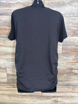 Urban Crest You're Kickin' Me Smalls Maternity Shirt Black sz Large