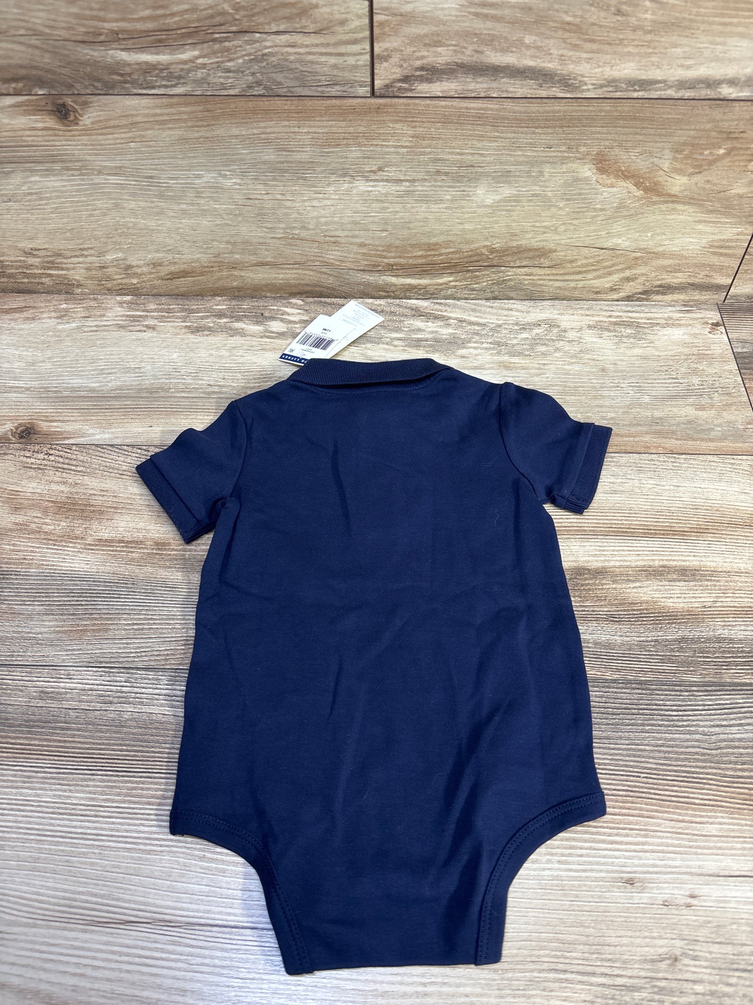 NEW Ralph Lauren Polo Bodysuit Navy sz 12m