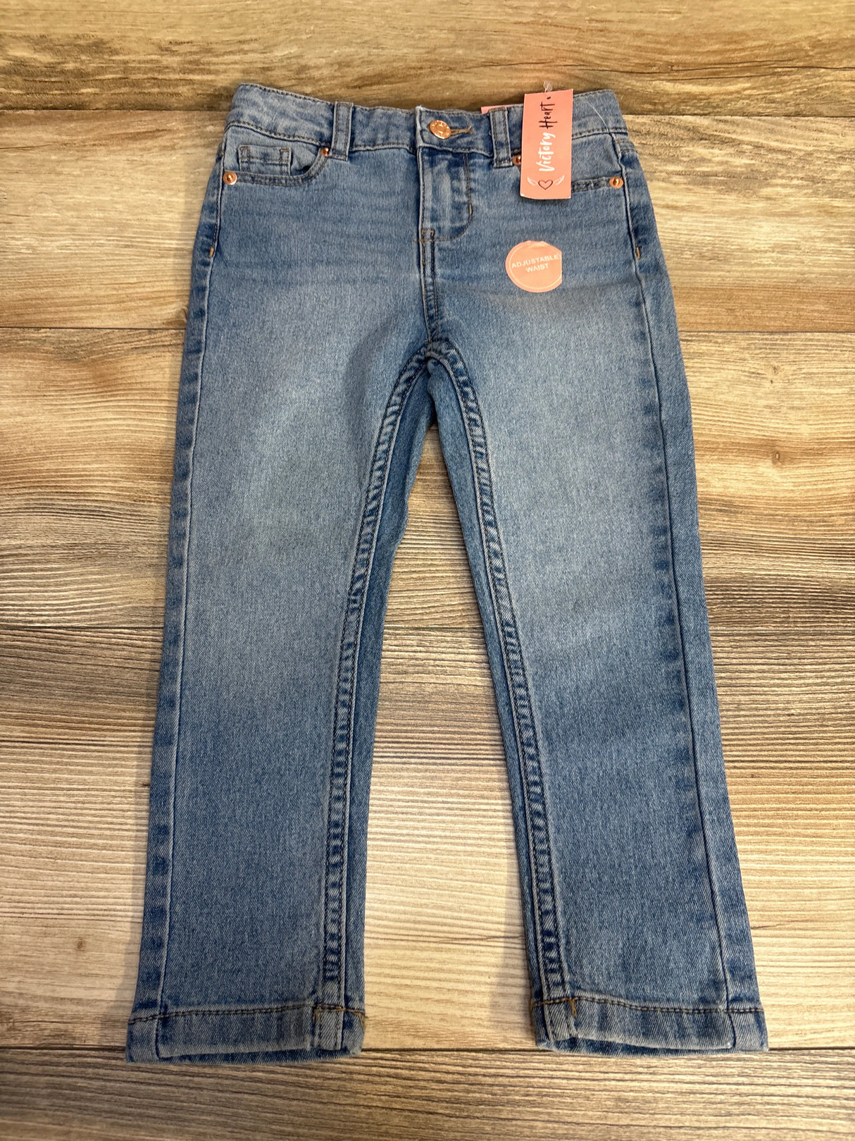 NEW Victory Heart Skinny Jeans Blue sz 4T - Me n Mommy To Be