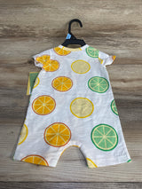 NEW M+A by Monica & Andy Shortie Romper White sz 3-6m