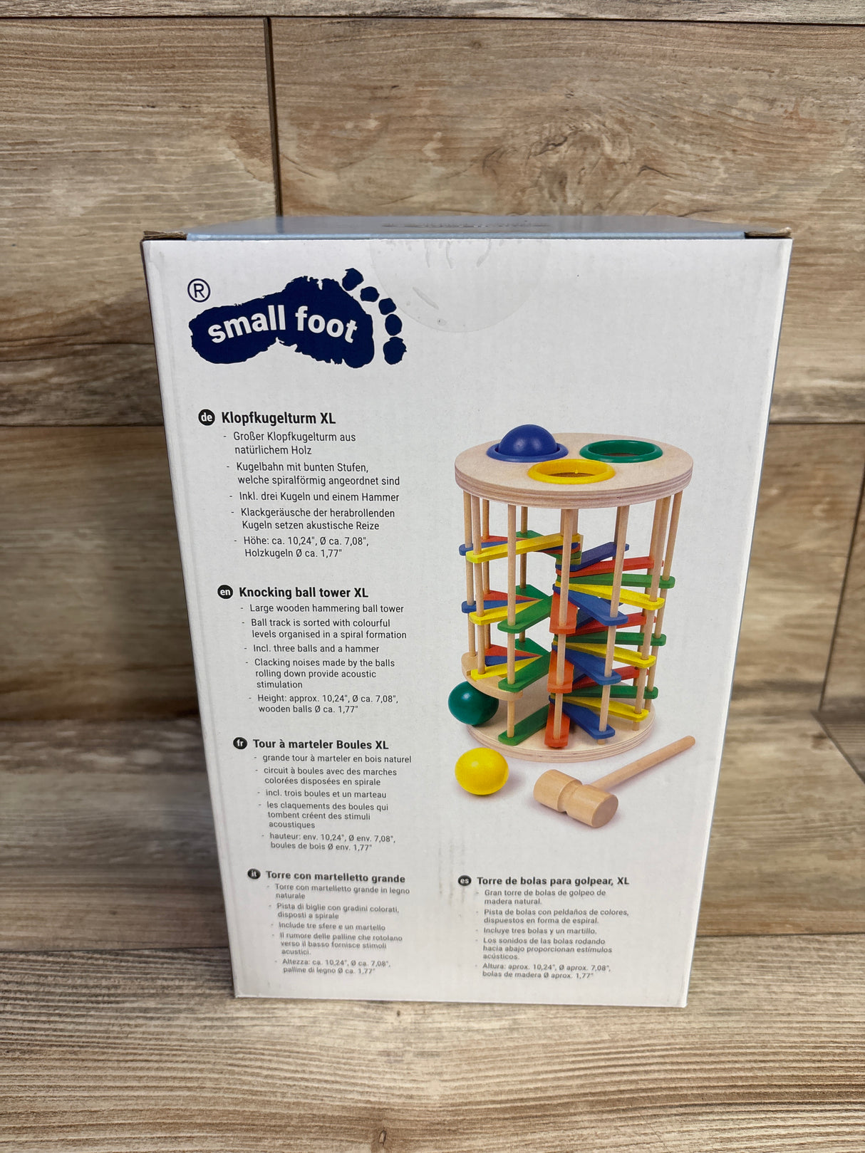 NEW Small Foot Knocking Ball Tower