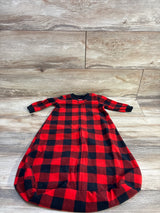 Carter's Plaid Blanket Sleep Sack Red sz 3-6m