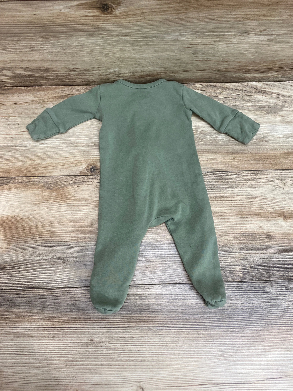 Colored Organics Sleeper Green sz Newborn