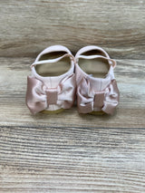 Cat & Jack Pink Ballet Bow Slip On Shoes Sz 8c