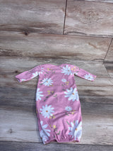Angel Face Floral Gown Pink sz Newborn