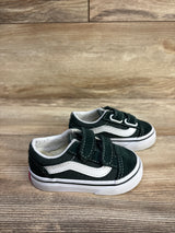 Vans Old Skool V Sneakers, Green sz 4.5c