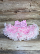 NEW Popatu Floral Tutu Bodysuit Dress Pink sz 24m