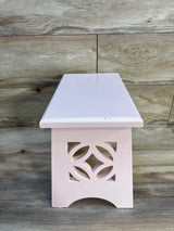 Wooden Step Stool Pink