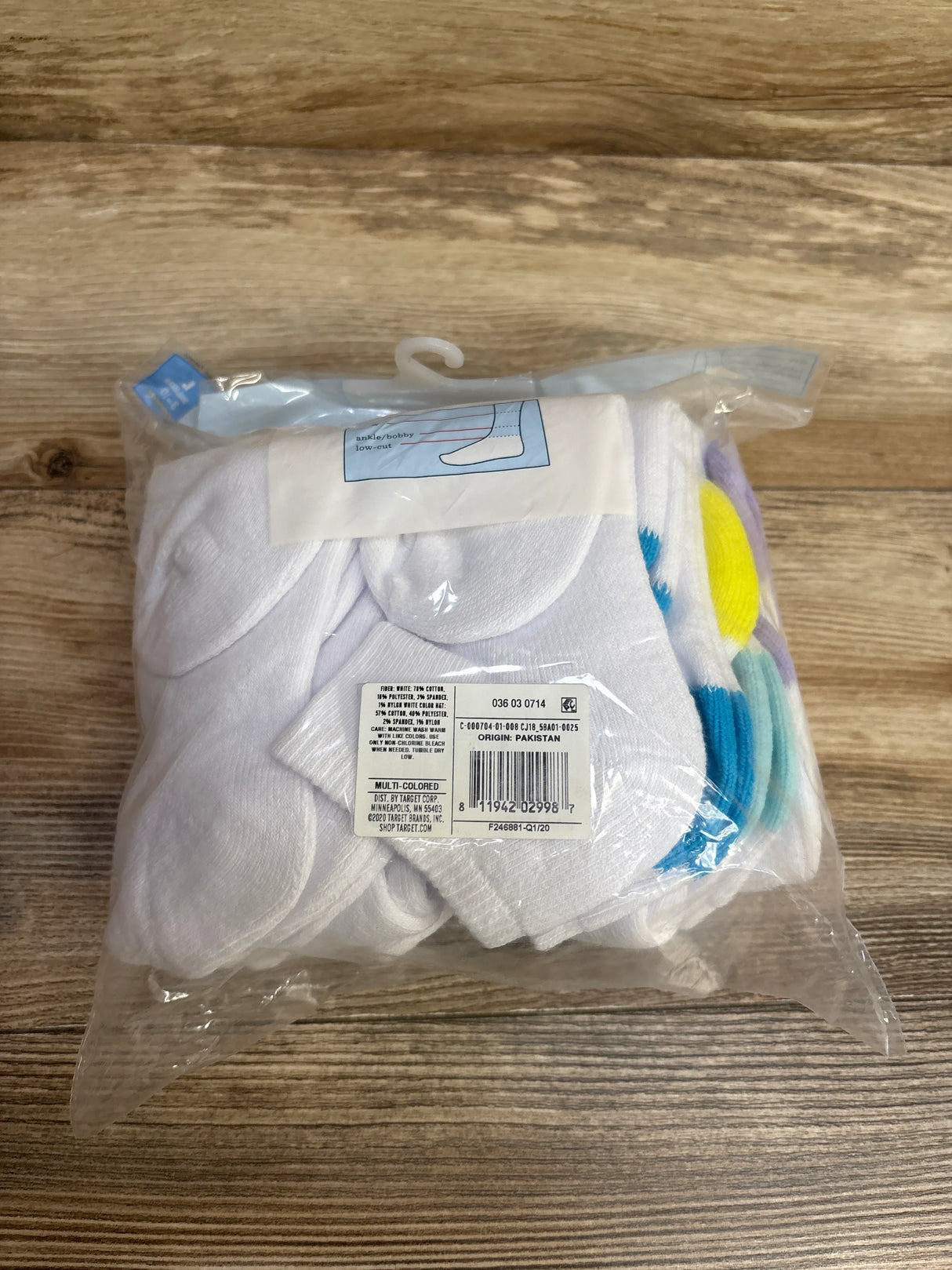 NEW Cat & Jack Low Cut Socks 10pk sz 3-10Y