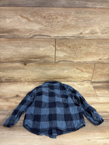 Old Navy Long Sleeve Plaid Flannel Blue sz 5T