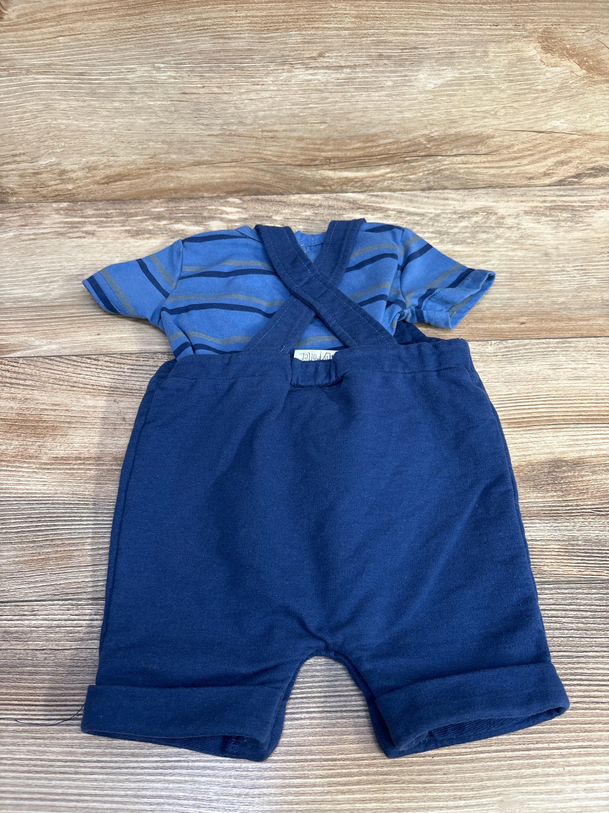 Harry Potter 2pc Ravenclaw Shirt & Shortall Blue sz 6m - Me n Mommy To Be