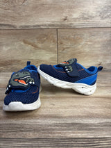 Carter's Hug Dinosaur Round Toe Sneakers Blue sz 7c