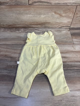 Carter's Ribbed Flutter Sleeve Jumpsuit Yellow sz 3m