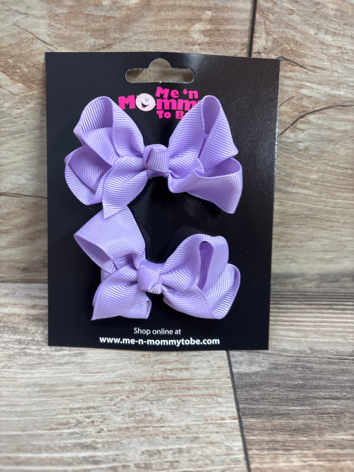 NEW Hair Bows 2pk Lilac