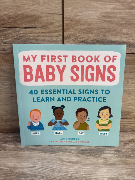 My First Book of Baby Signs Paperback Book - Me n Mommy To Be