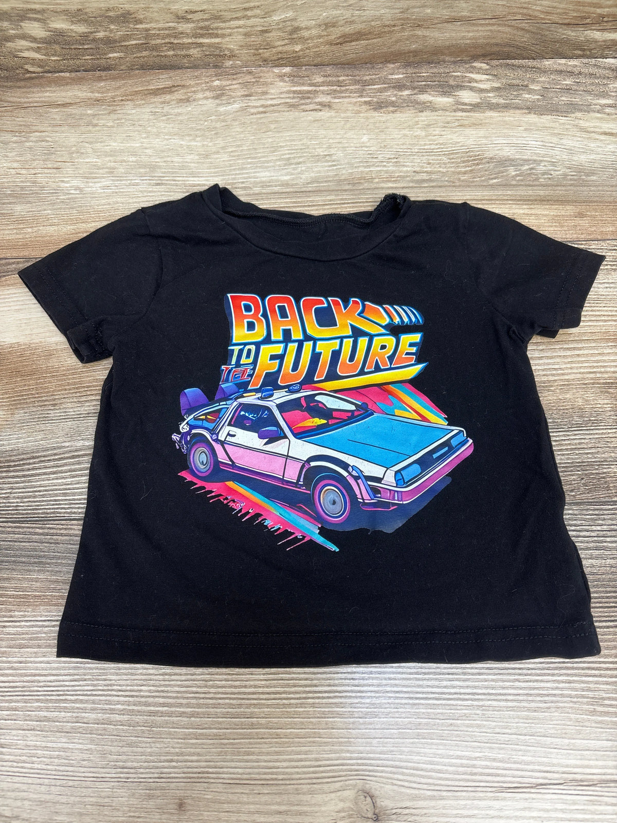 Back to the Future Shirt Black sz 12-18m