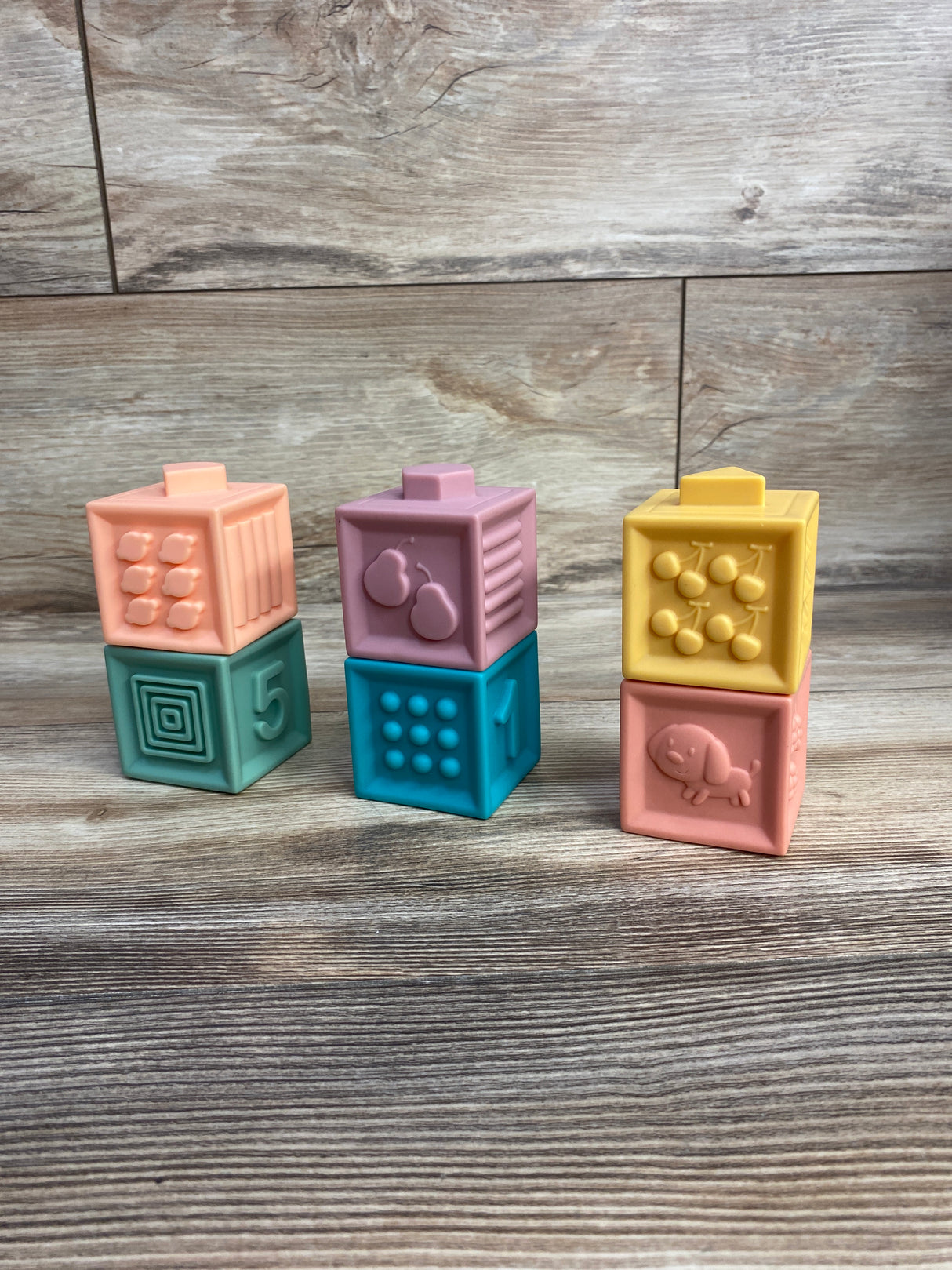 Soft Number Stacking Blocks 6ct.