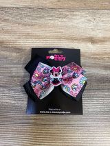NEW Double Bow w/ Minnie Mouse Applique