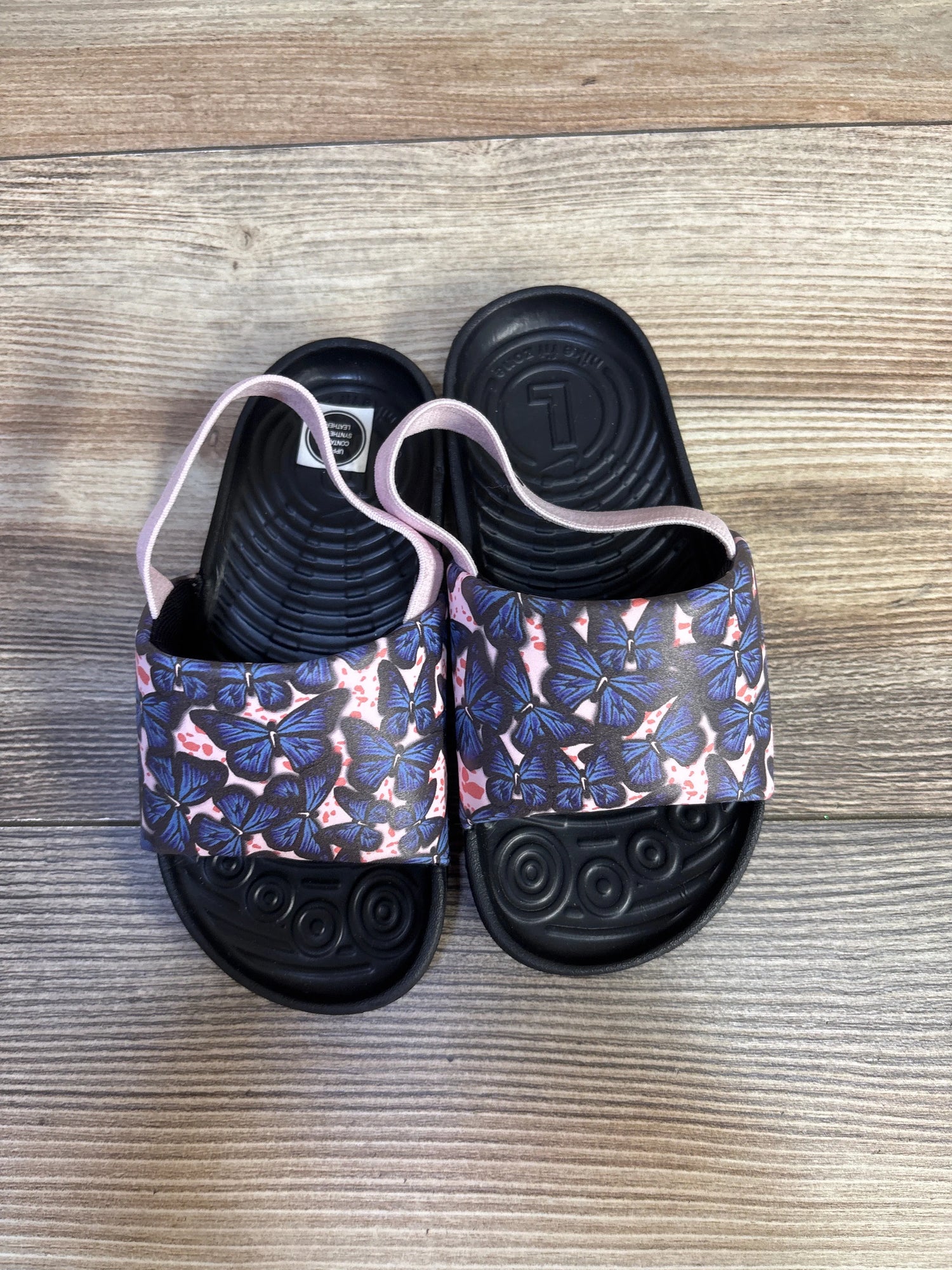 Nike Kawa TD 'Pink Foam Butterfly' Slides sz 10c