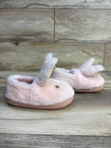 Saeaby Plush Rabbit Slippers Pink sz 11c