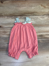 KicKee Pants Babmoo Shortie Romper Pink sz 12-18m