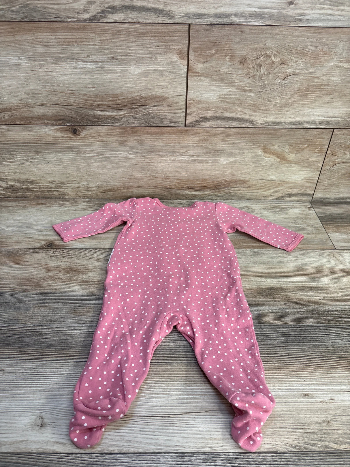 Carter's Polka Dot Snap Sleeper Pink sz 6m