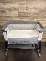 Wayfong Baby Bedside Bassinet, Grey