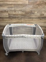 NEW Crib for Kids Playard, Grey