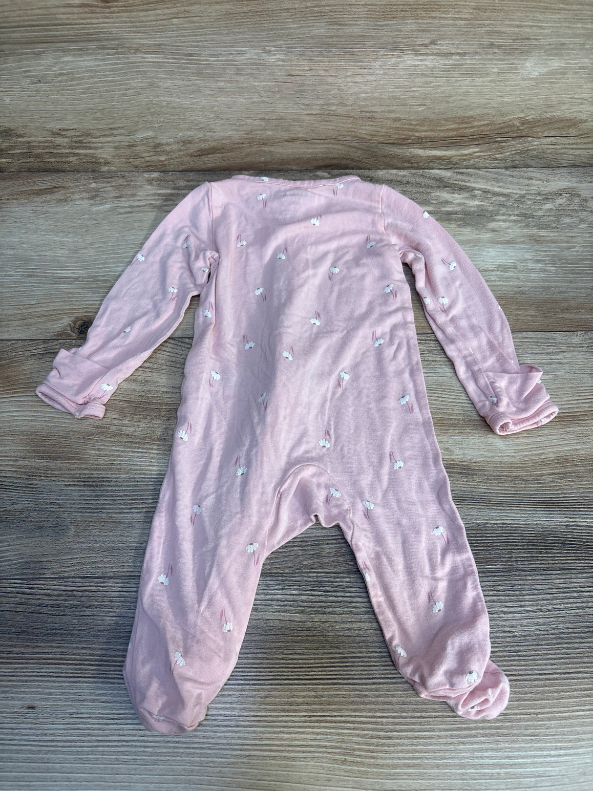 Just One You Comfy Soft Floral Sleeper Pink sz 3m