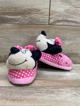 Disney Minnie Mouse Slippers Pink Sz 9c/10c