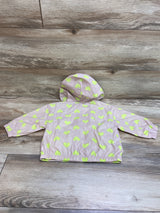 Zara Heart Print Rain Jacket Beige sz 12-18m