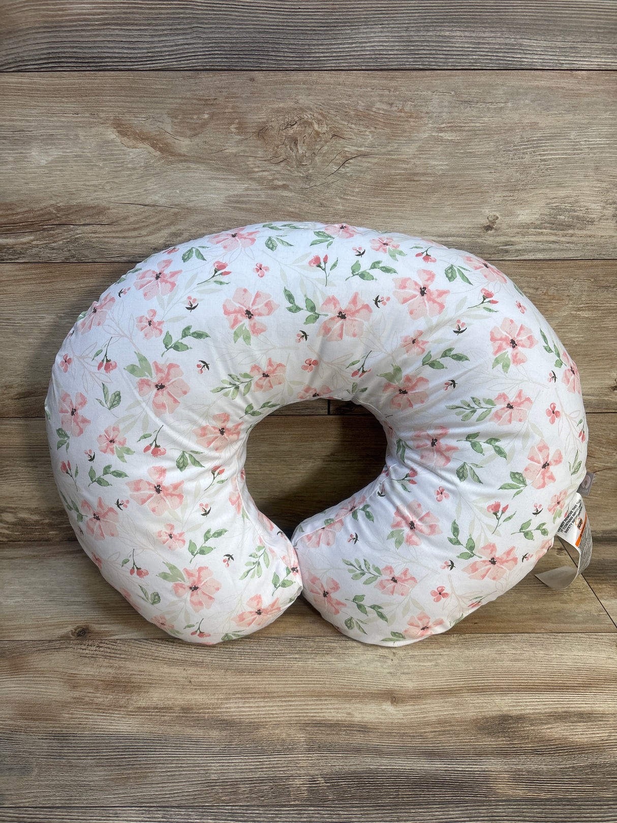 Boppy Nursing Pillow with Floral Slipcover