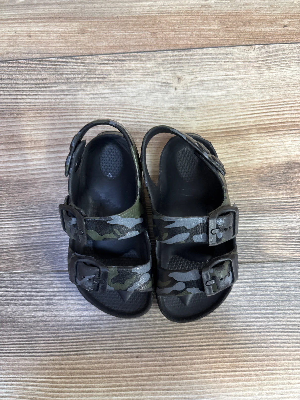Camo Eva Blown Sandals Black sz 6c
