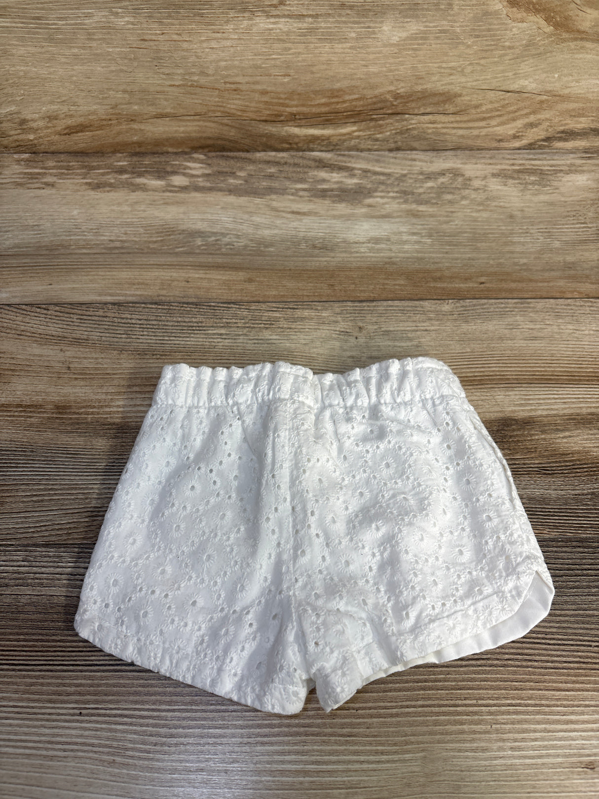 Cat & Jack Eyelet Shorts White sz 12m