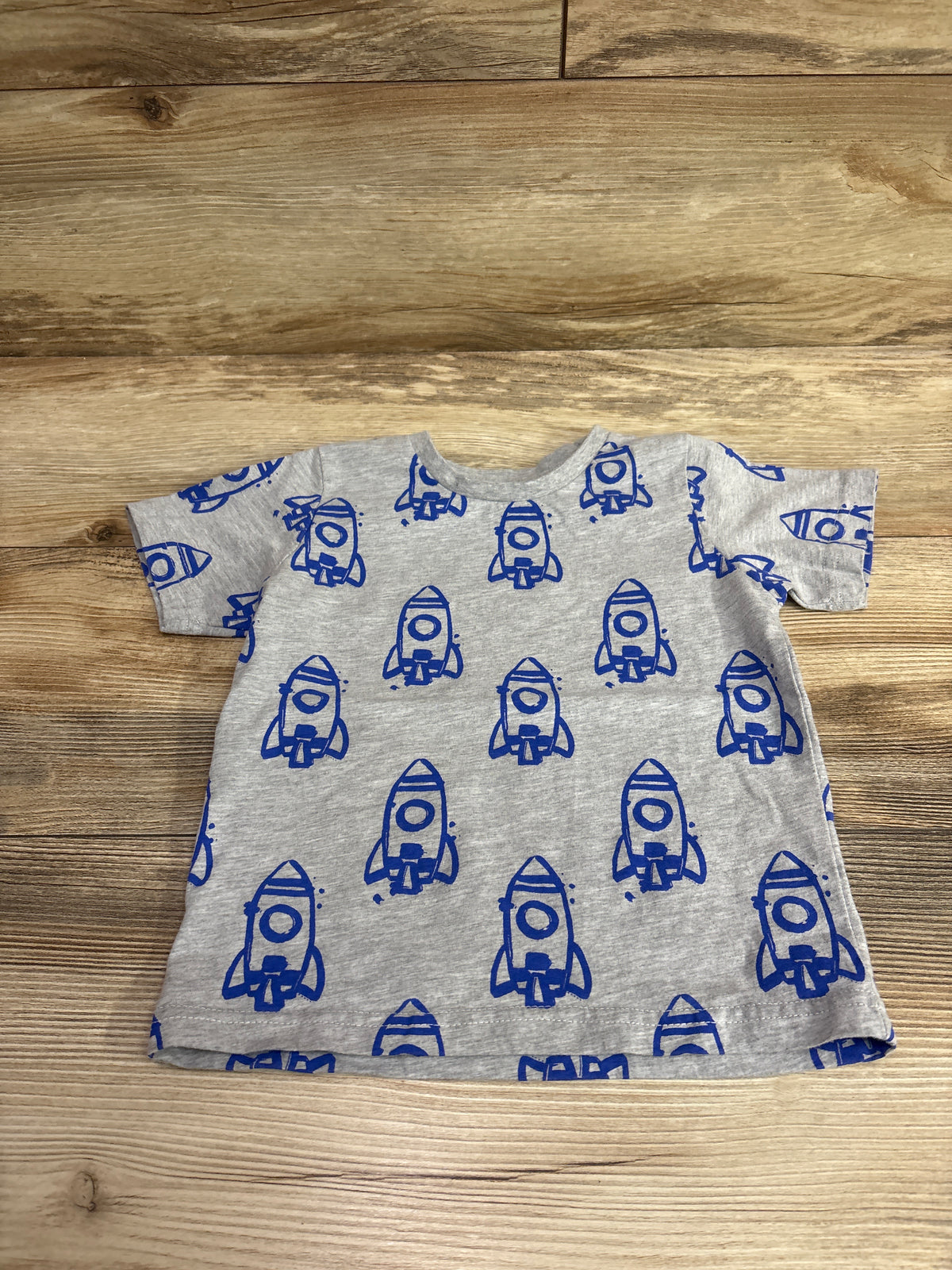 BabyPro Rocketship Shirt Grey sz 4T