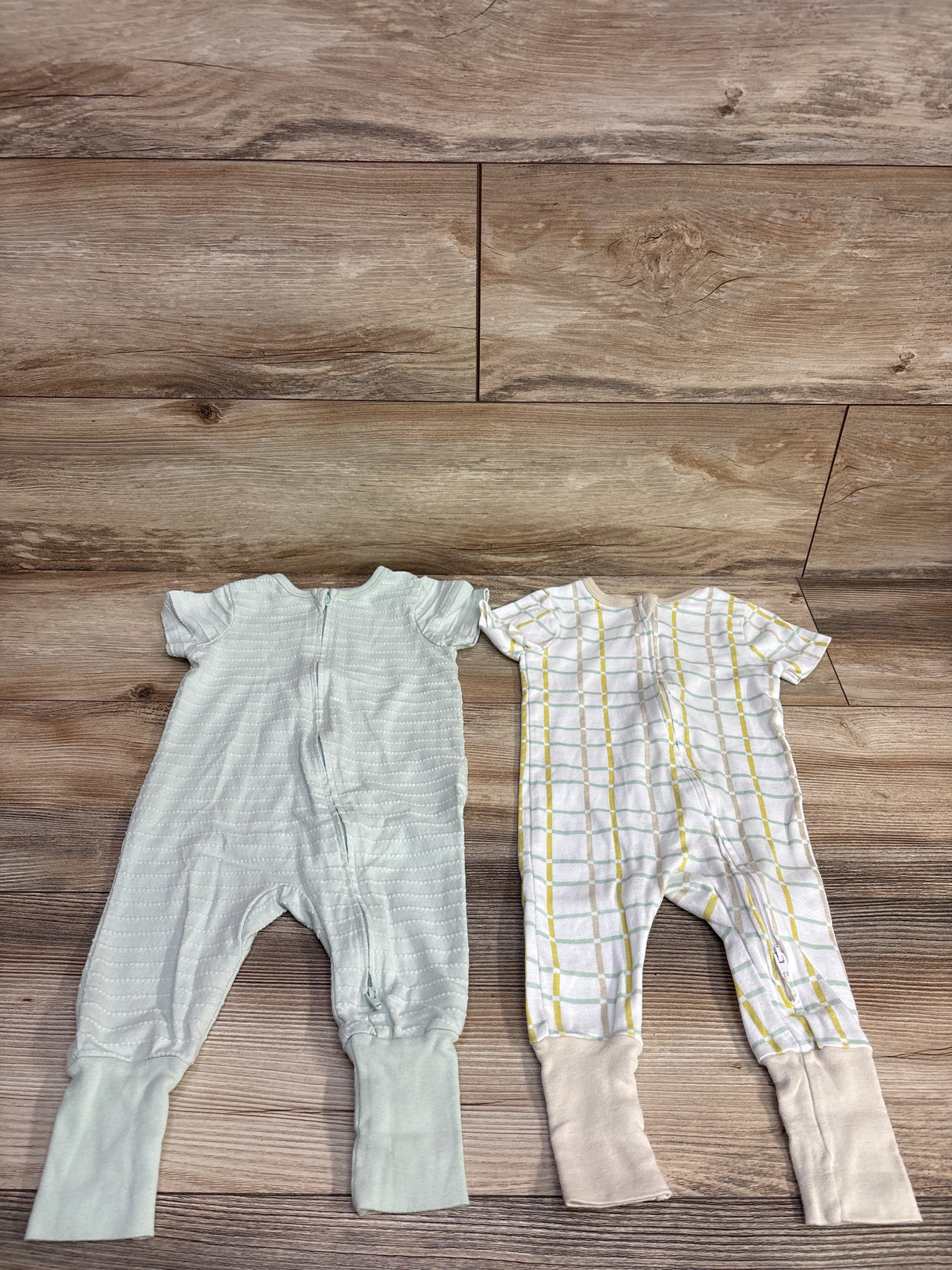 Cloud Island 2pc Grid Sleeper White sz 3-6m
