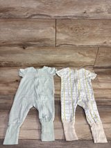 Cloud Island 2pc Grid Sleeper White sz 3-6m