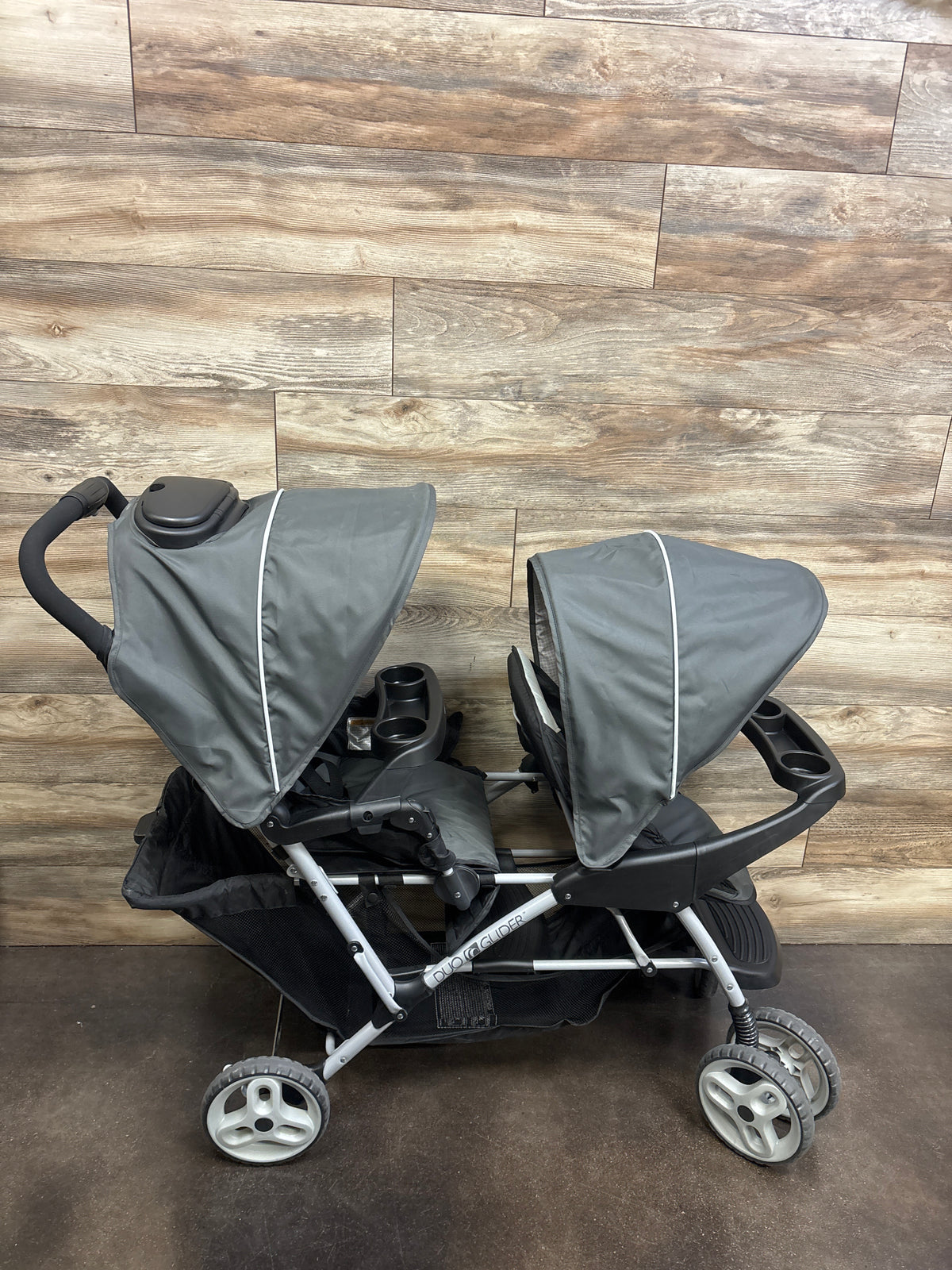 Graco DuoGlider Double Stroller in Glacier