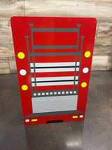 5 Piece Fire Engine Toy Box & Play Center