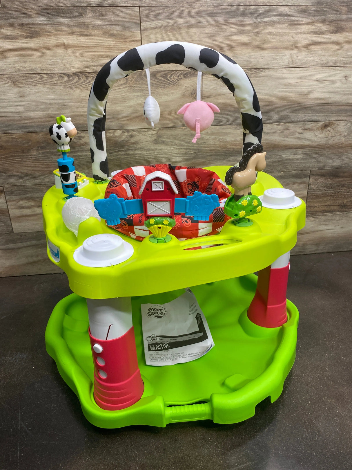 NEW ExerSaucer Activity Center, Mega Playful Pastures